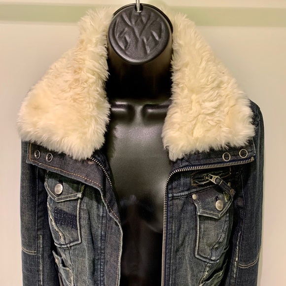 Armani Exchange dark denim bomber jacket - Picture 2 of 5